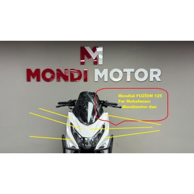 Mondial Fuzion 125 Scooter Motor - FAR MUHAFAZASI Mavi - Y4MON1075A0115 